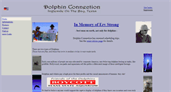 Desktop Screenshot of dolphin-connection.org